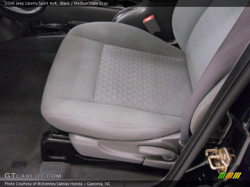 Black / Medium Slate Gray 2006 Jeep Liberty Sport 4x4