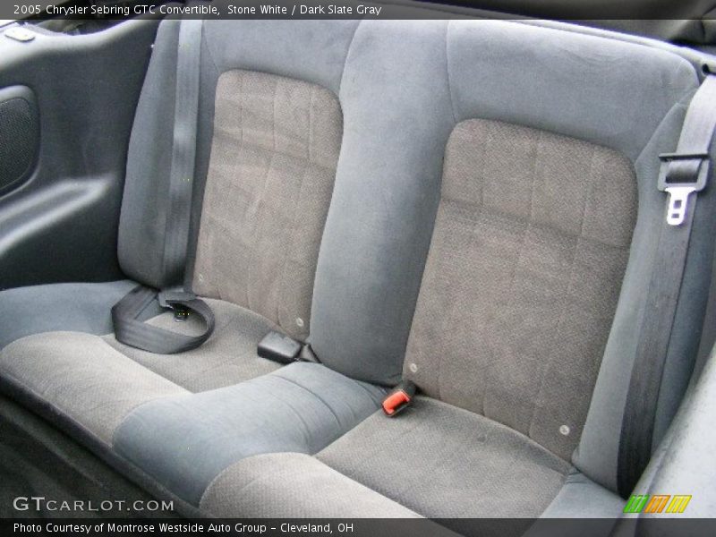 Stone White / Dark Slate Gray 2005 Chrysler Sebring GTC Convertible