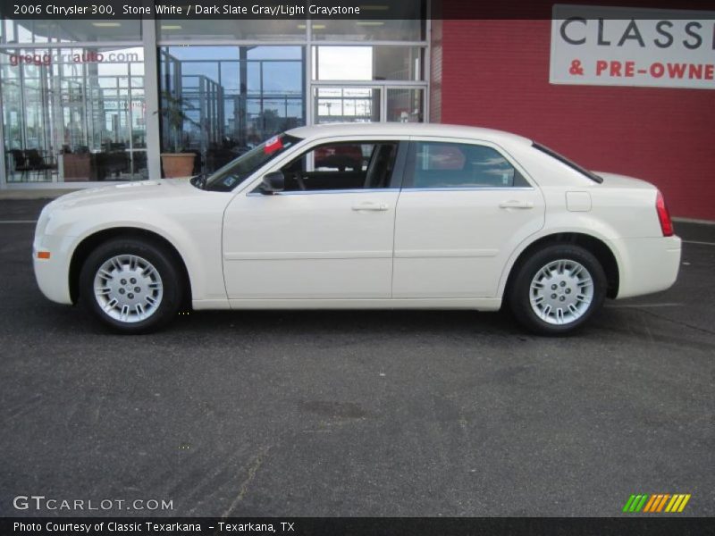 Stone White / Dark Slate Gray/Light Graystone 2006 Chrysler 300