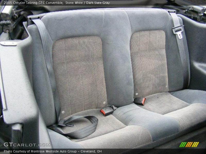 Stone White / Dark Slate Gray 2005 Chrysler Sebring GTC Convertible