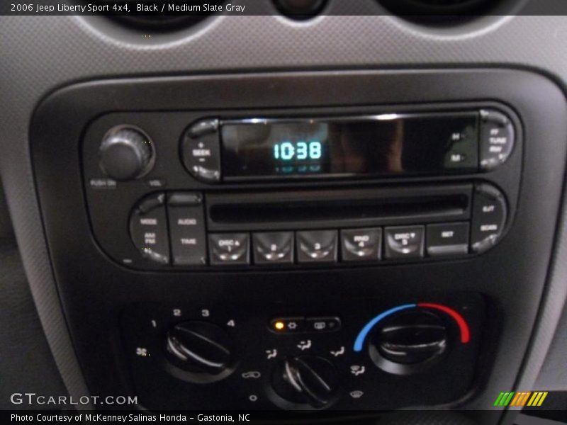 Black / Medium Slate Gray 2006 Jeep Liberty Sport 4x4