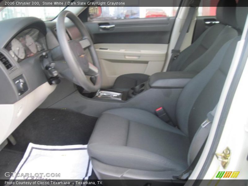 Stone White / Dark Slate Gray/Light Graystone 2006 Chrysler 300