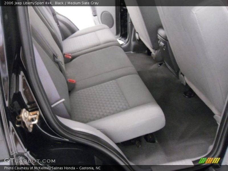 Black / Medium Slate Gray 2006 Jeep Liberty Sport 4x4