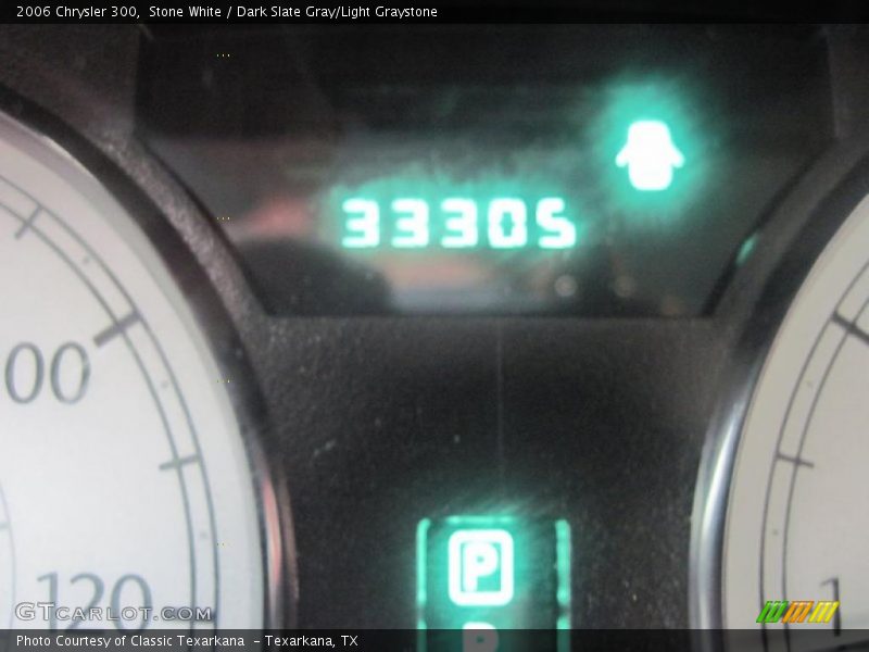 Stone White / Dark Slate Gray/Light Graystone 2006 Chrysler 300