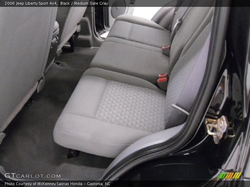 Black / Medium Slate Gray 2006 Jeep Liberty Sport 4x4