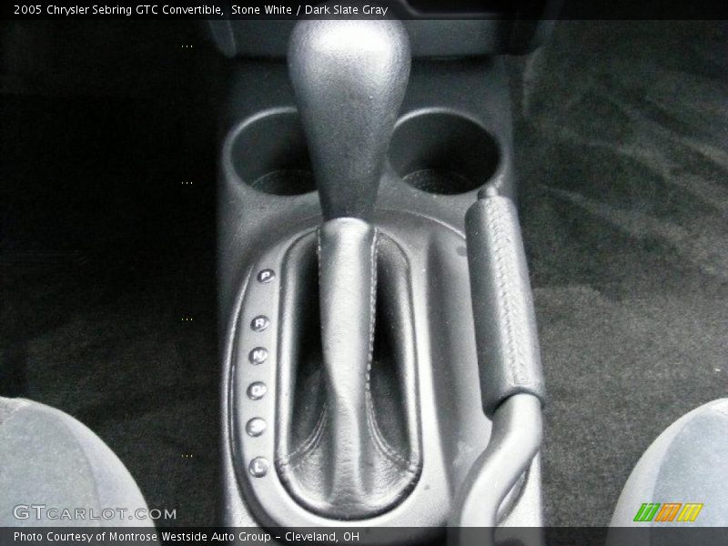 Stone White / Dark Slate Gray 2005 Chrysler Sebring GTC Convertible
