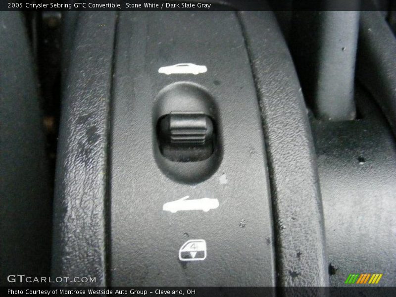 Stone White / Dark Slate Gray 2005 Chrysler Sebring GTC Convertible