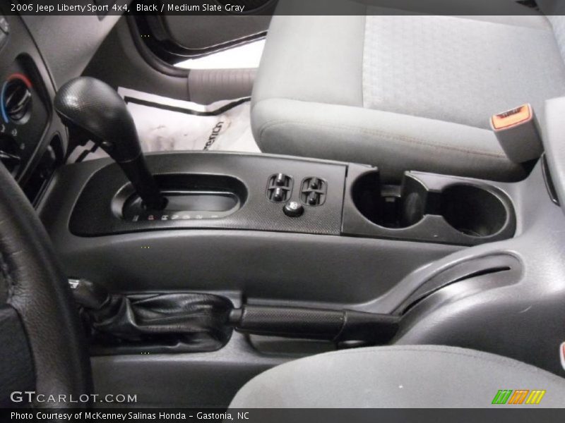 Black / Medium Slate Gray 2006 Jeep Liberty Sport 4x4