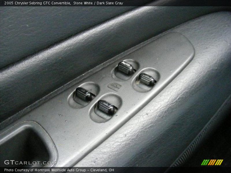 Stone White / Dark Slate Gray 2005 Chrysler Sebring GTC Convertible