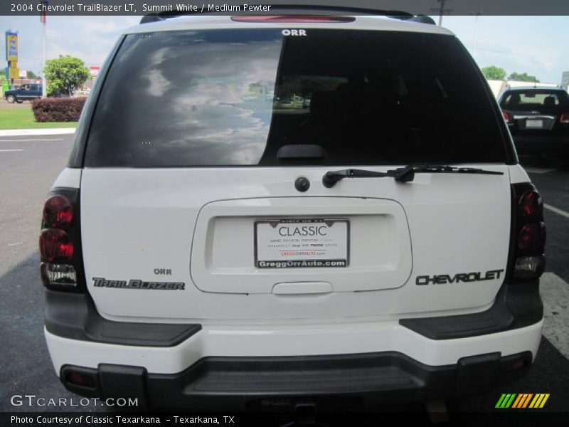 Summit White / Medium Pewter 2004 Chevrolet TrailBlazer LT
