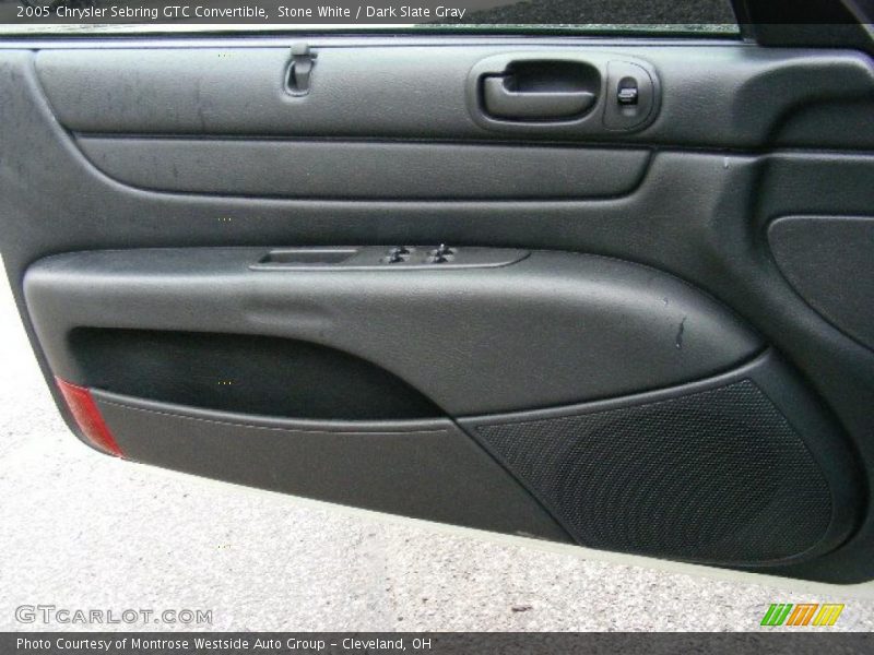 Stone White / Dark Slate Gray 2005 Chrysler Sebring GTC Convertible