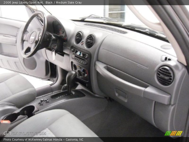 Black / Medium Slate Gray 2006 Jeep Liberty Sport 4x4