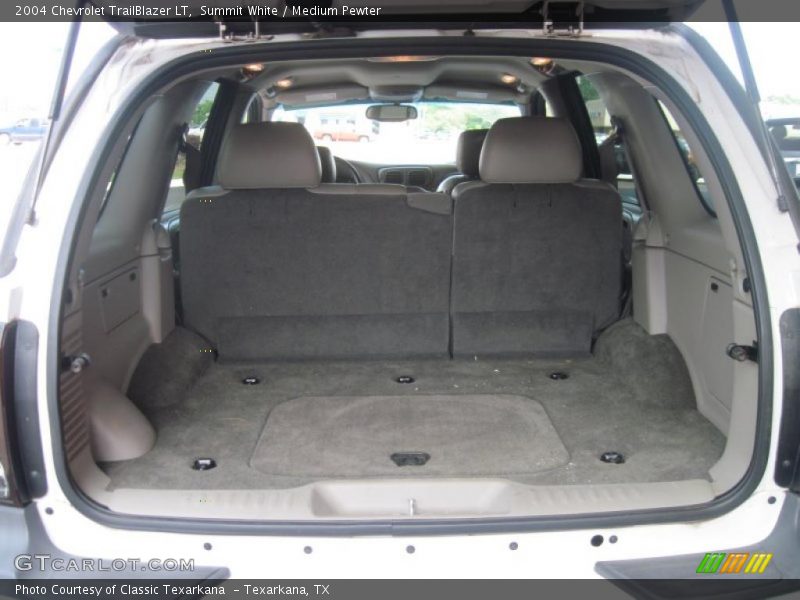 Summit White / Medium Pewter 2004 Chevrolet TrailBlazer LT