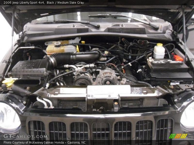 Black / Medium Slate Gray 2006 Jeep Liberty Sport 4x4