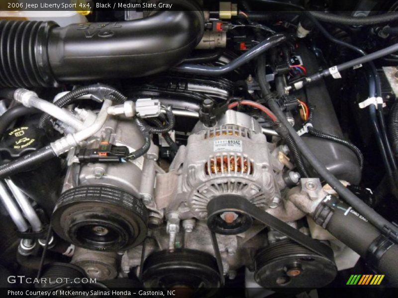 Black / Medium Slate Gray 2006 Jeep Liberty Sport 4x4