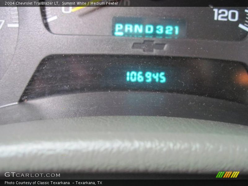 Summit White / Medium Pewter 2004 Chevrolet TrailBlazer LT