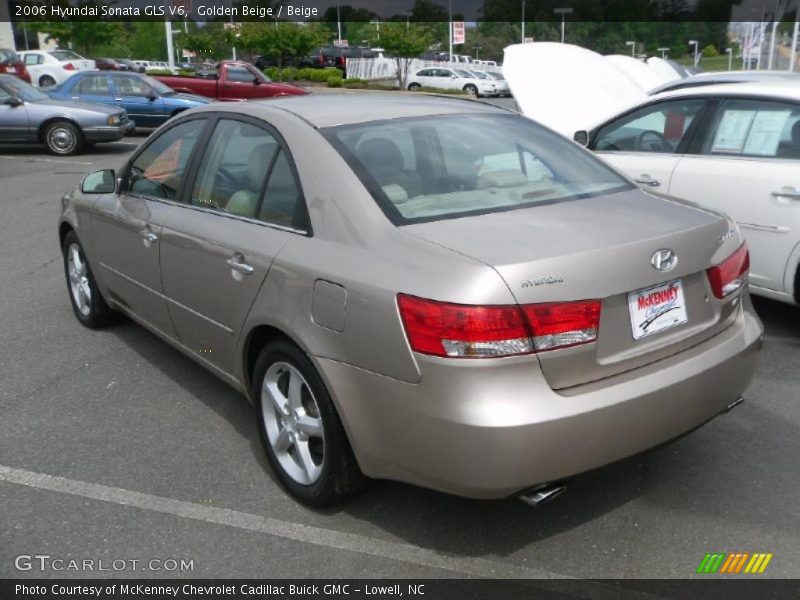 Golden Beige / Beige 2006 Hyundai Sonata GLS V6