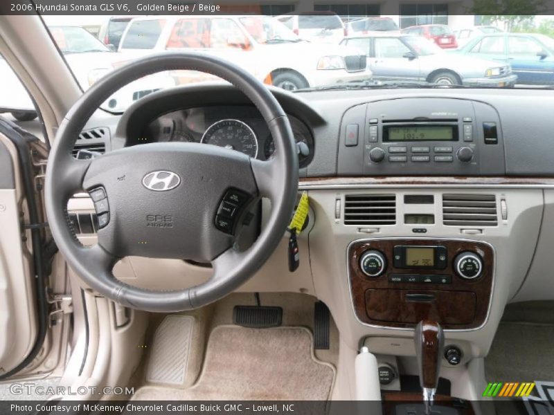 Golden Beige / Beige 2006 Hyundai Sonata GLS V6