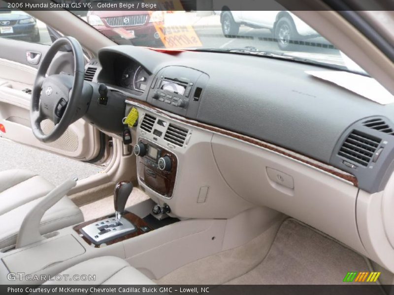 Golden Beige / Beige 2006 Hyundai Sonata GLS V6