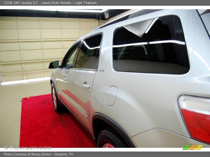 Liquid Silver Metallic / Light Titanium 2008 GMC Acadia SLT