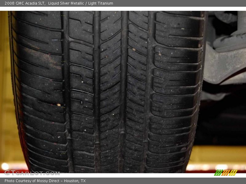 Liquid Silver Metallic / Light Titanium 2008 GMC Acadia SLT