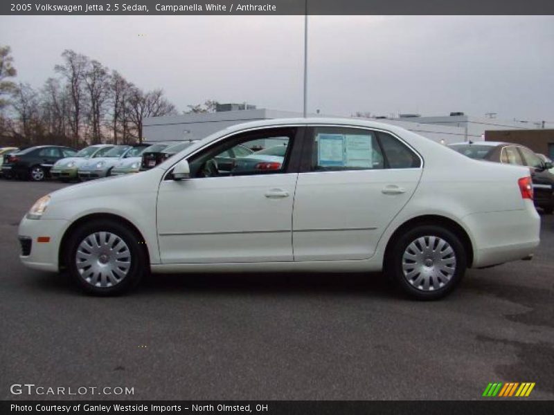 Campanella White / Anthracite 2005 Volkswagen Jetta 2.5 Sedan