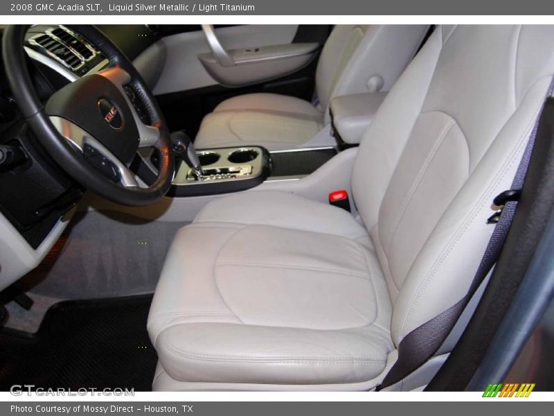 Liquid Silver Metallic / Light Titanium 2008 GMC Acadia SLT