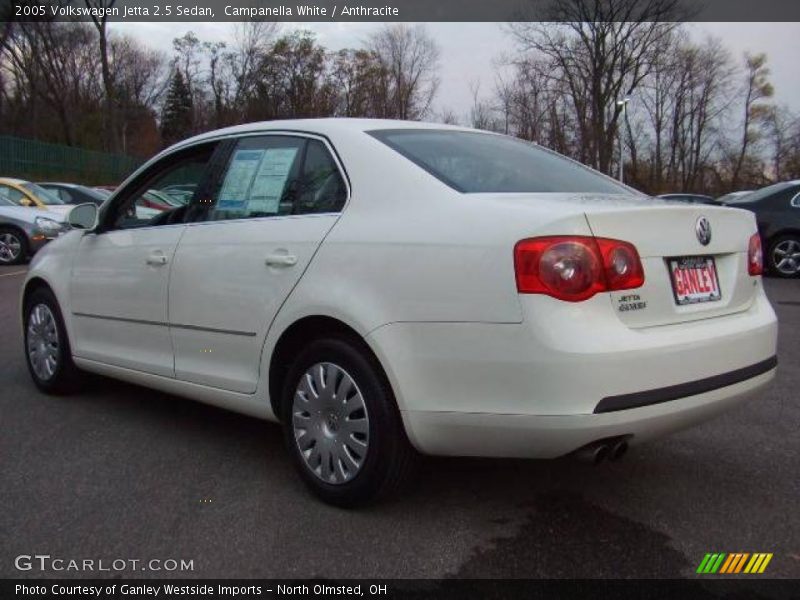 Campanella White / Anthracite 2005 Volkswagen Jetta 2.5 Sedan