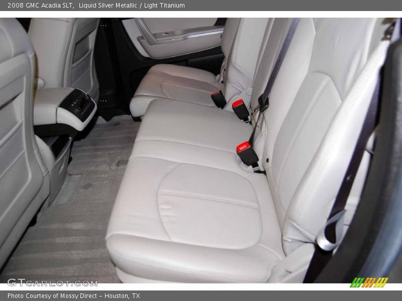 Liquid Silver Metallic / Light Titanium 2008 GMC Acadia SLT