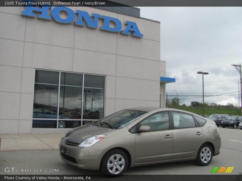 Driftwood Pearl / Ivory/Brown 2005 Toyota Prius Hybrid