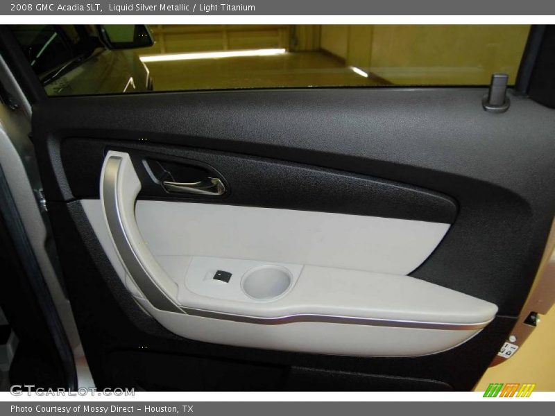 Liquid Silver Metallic / Light Titanium 2008 GMC Acadia SLT