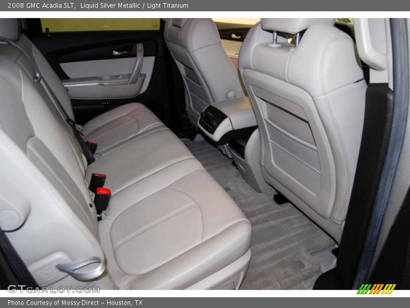 Liquid Silver Metallic / Light Titanium 2008 GMC Acadia SLT