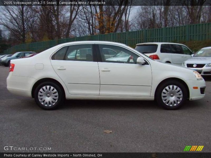 Campanella White / Anthracite 2005 Volkswagen Jetta 2.5 Sedan