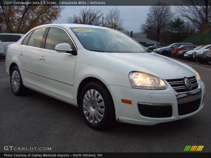 Campanella White / Anthracite 2005 Volkswagen Jetta 2.5 Sedan