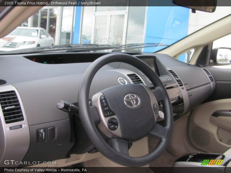 Driftwood Pearl / Ivory/Brown 2005 Toyota Prius Hybrid