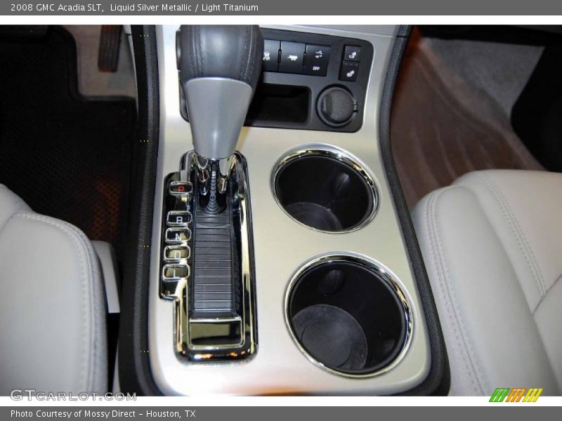 Liquid Silver Metallic / Light Titanium 2008 GMC Acadia SLT