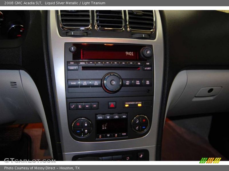Liquid Silver Metallic / Light Titanium 2008 GMC Acadia SLT