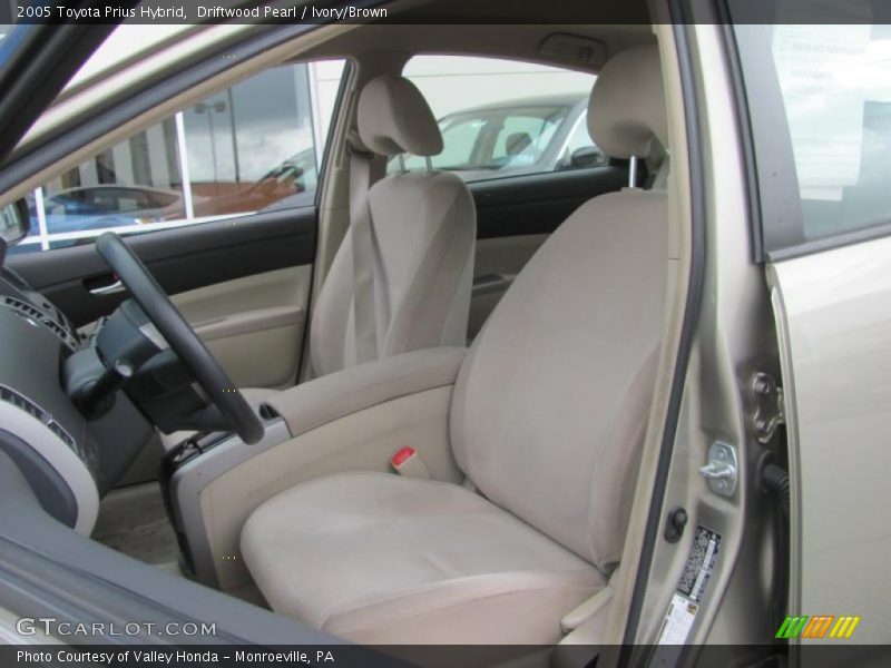 Driftwood Pearl / Ivory/Brown 2005 Toyota Prius Hybrid