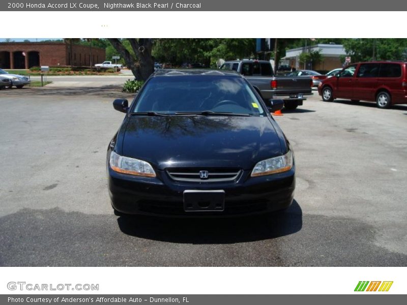 Nighthawk Black Pearl / Charcoal 2000 Honda Accord LX Coupe