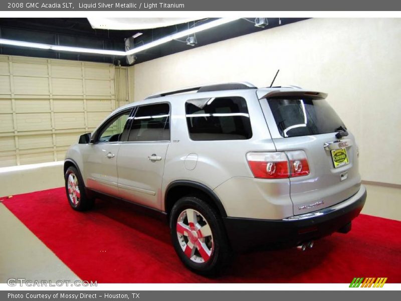 Liquid Silver Metallic / Light Titanium 2008 GMC Acadia SLT