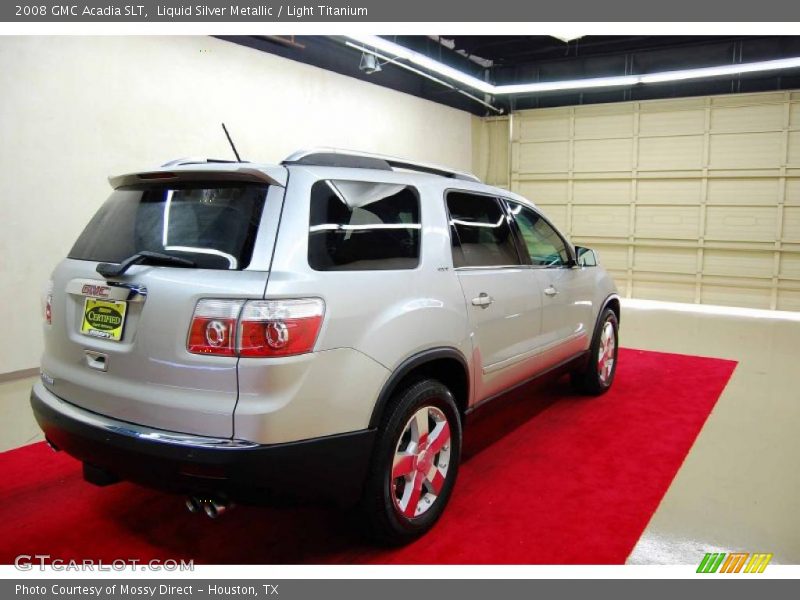 Liquid Silver Metallic / Light Titanium 2008 GMC Acadia SLT