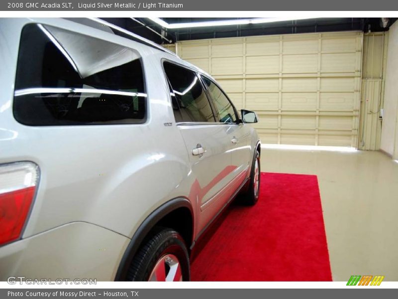 Liquid Silver Metallic / Light Titanium 2008 GMC Acadia SLT