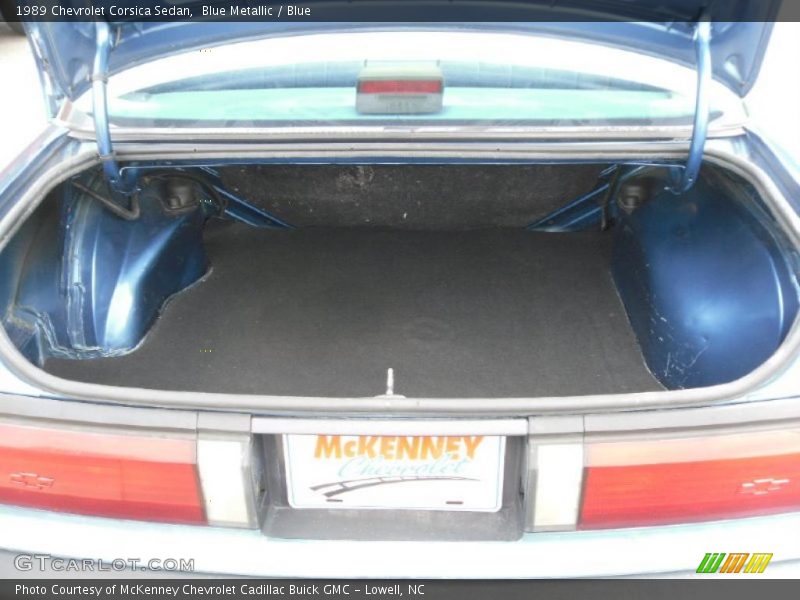 Blue Metallic / Blue 1989 Chevrolet Corsica Sedan