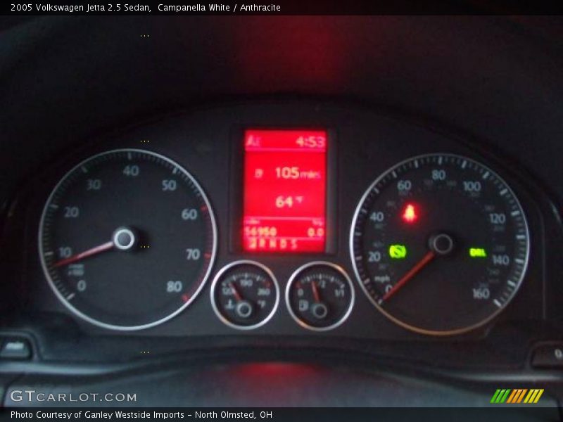 Campanella White / Anthracite 2005 Volkswagen Jetta 2.5 Sedan