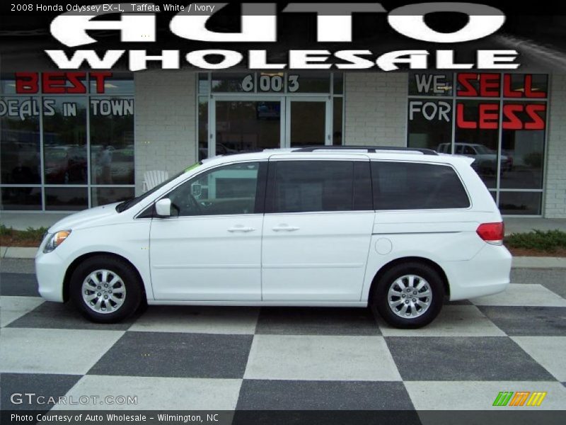 Taffeta White / Ivory 2008 Honda Odyssey EX-L