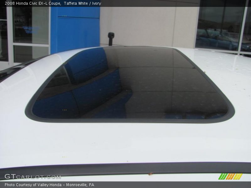 Taffeta White / Ivory 2008 Honda Civic EX-L Coupe