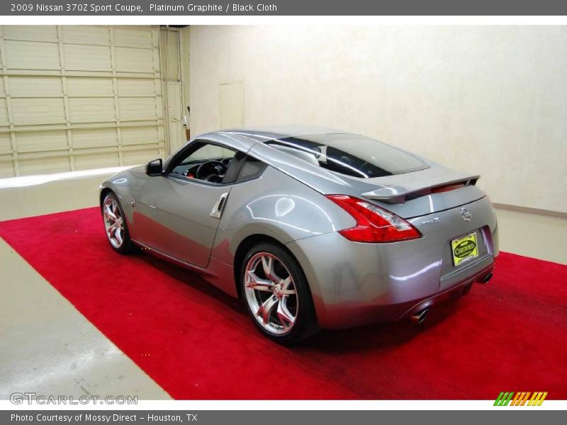 Platinum Graphite / Black Cloth 2009 Nissan 370Z Sport Coupe