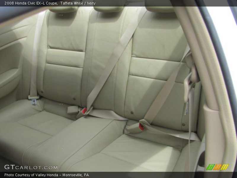 Taffeta White / Ivory 2008 Honda Civic EX-L Coupe