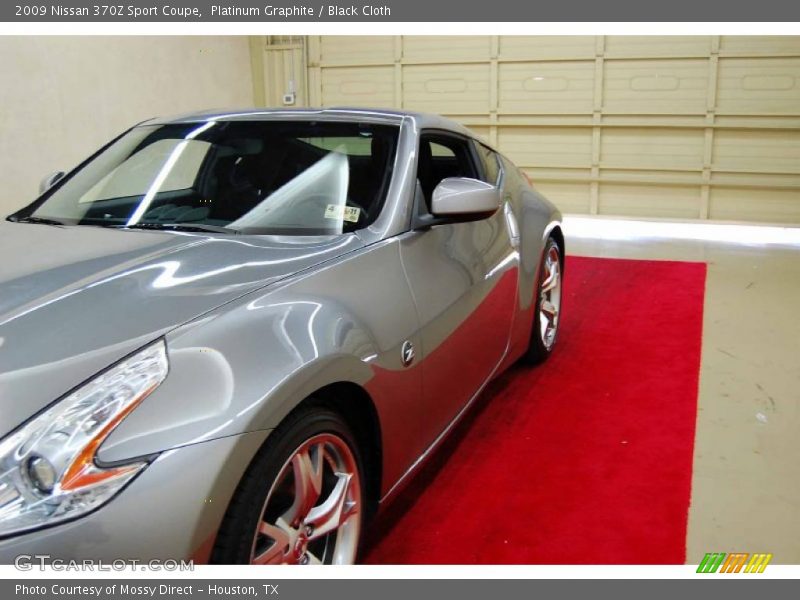 Platinum Graphite / Black Cloth 2009 Nissan 370Z Sport Coupe