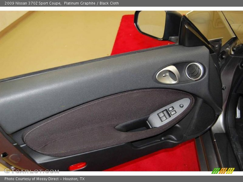Platinum Graphite / Black Cloth 2009 Nissan 370Z Sport Coupe